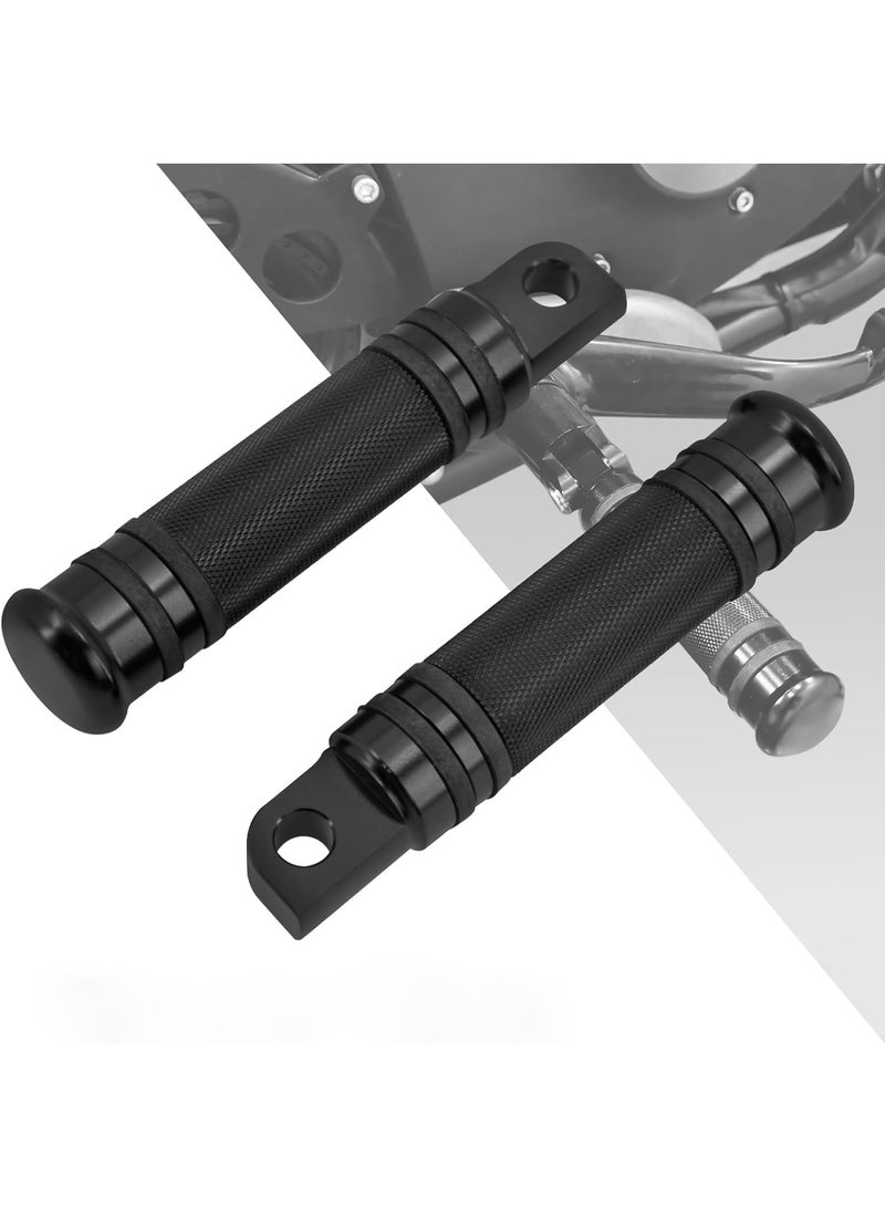 1Pair Billet CNC Aluminum Motorcycle Foot Pegs Fit for Softail,Dyna&Harley Style Male Mount Footpegs Footrest - Image 4
